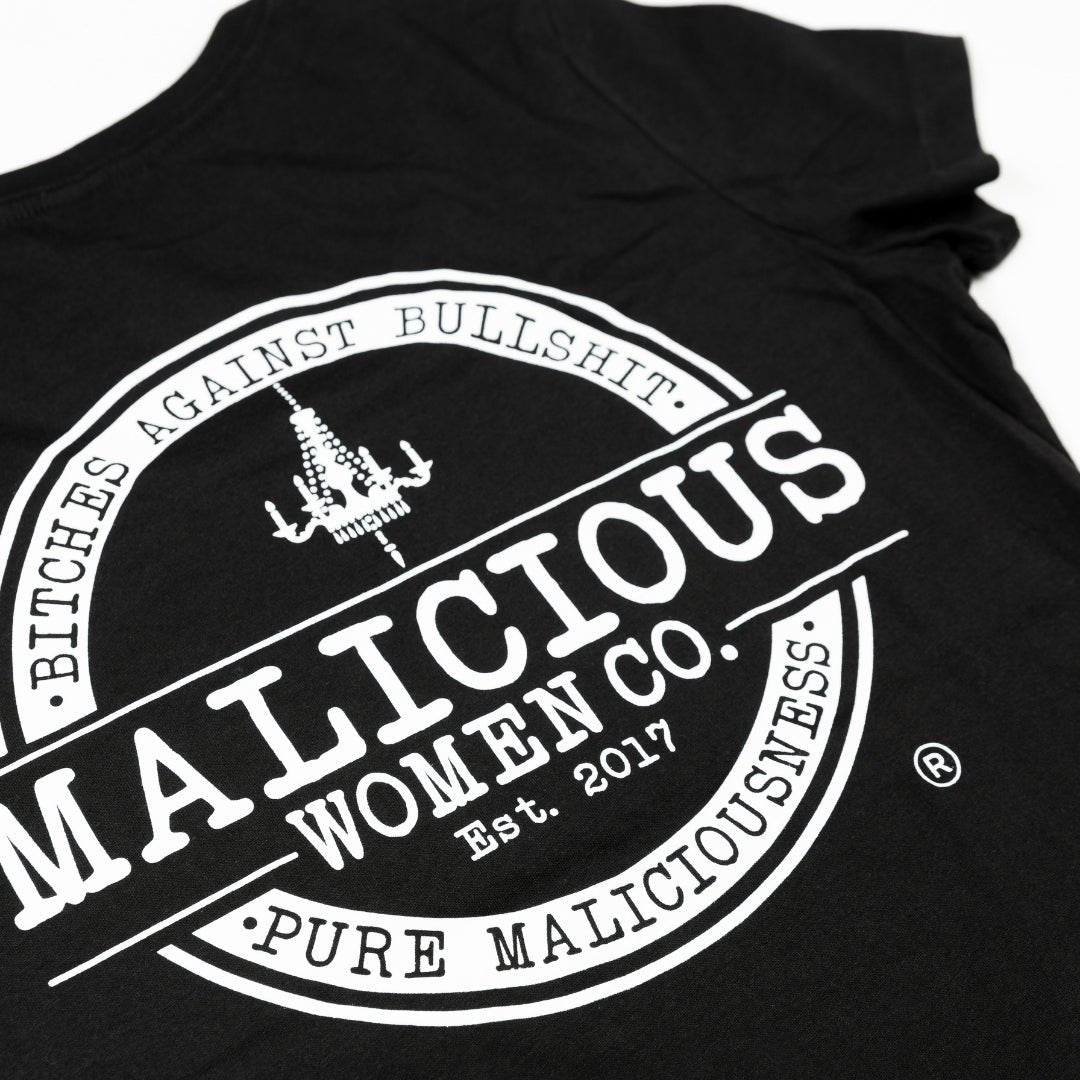 Pure Maliciousness Crew Neck T-Shirt - Malicious Women Co. - Apparel